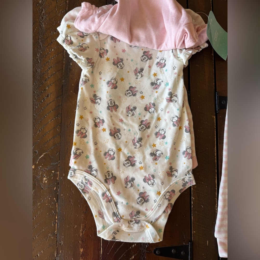 Disney Minnie Outfit Bundle (3 outfits) 12 months - Picture 2 of 5